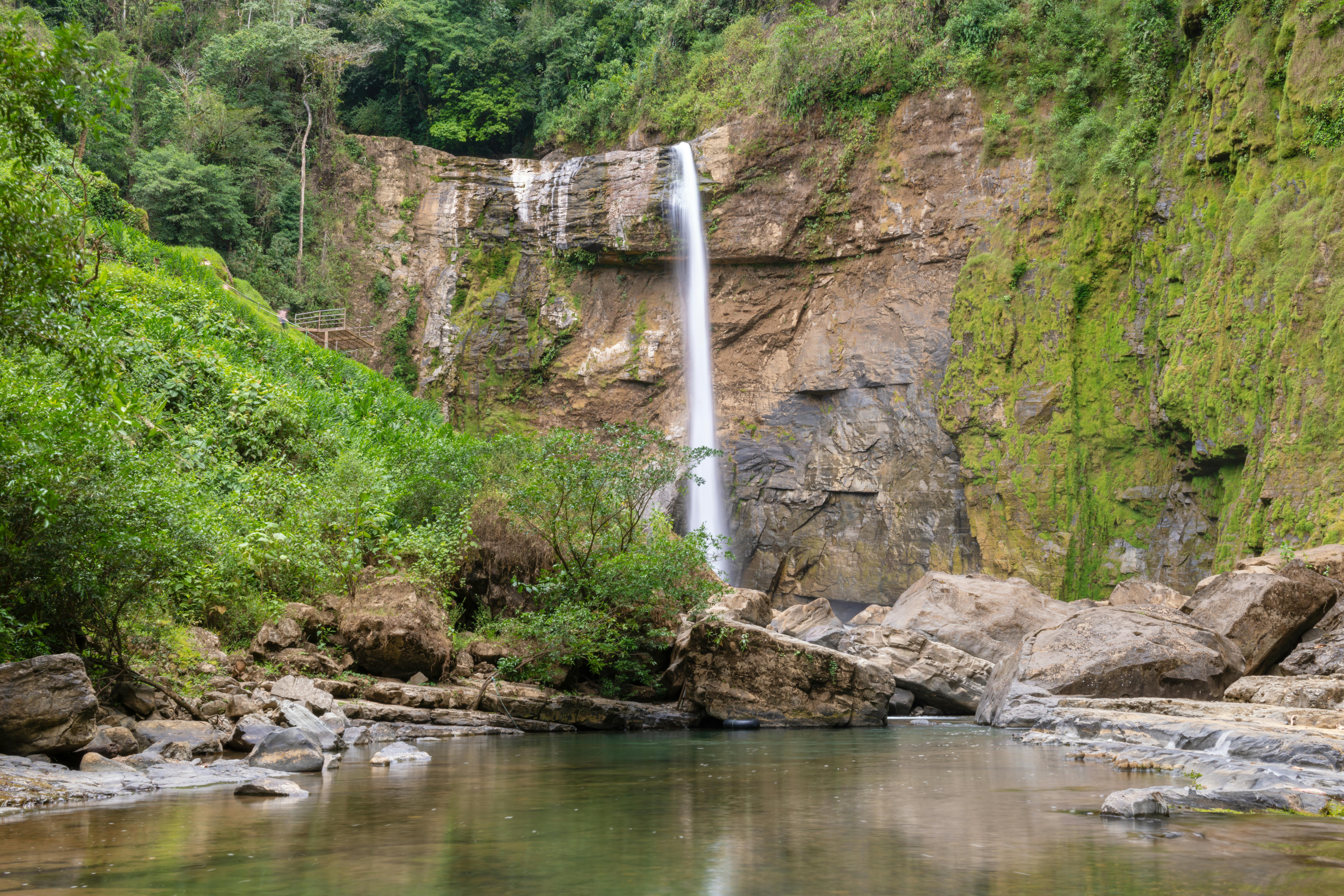 Caribbean Waterfall